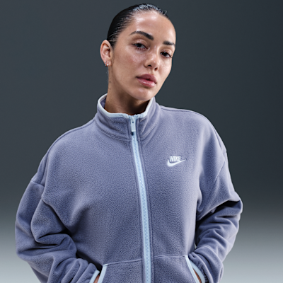 Nike Sportswear Club Fleece Women's Loose Cozy Track Jacket. Nike.com